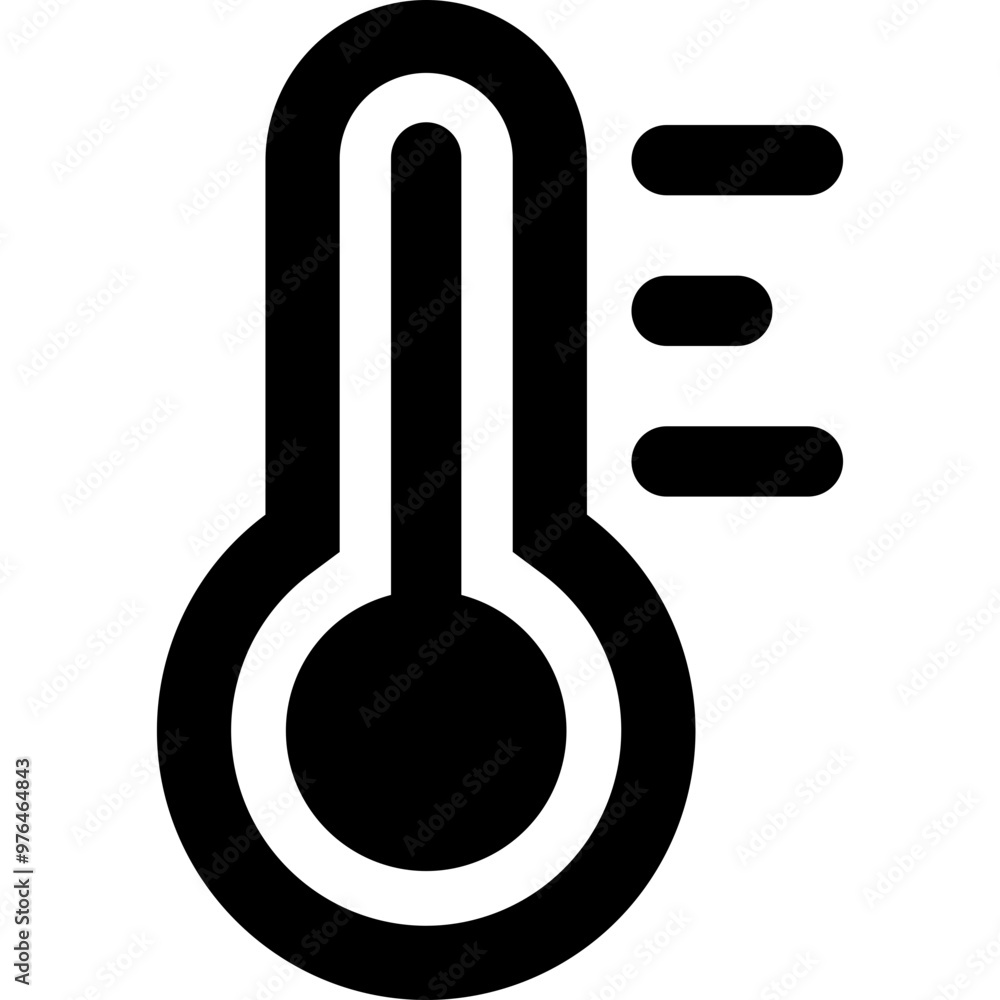 Wall mural thermometer