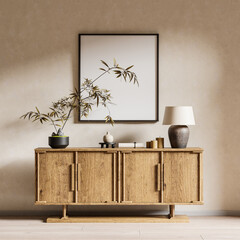 Frame Mockup Interior Scene