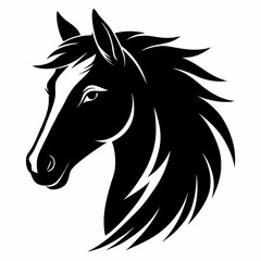 horse head vector