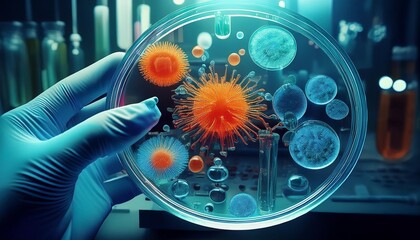 3d rendered illustration of a dna