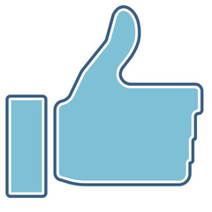 評価のアイコン「グッドサイン・いいね」