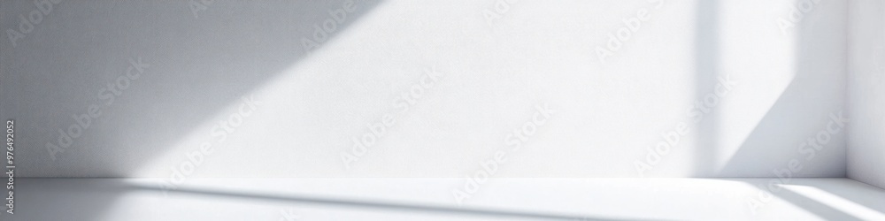Poster a detailed background banner featuring a clean, white canvas with a light shadow effect to create a 