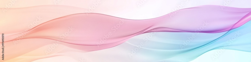 Aufkleber a detailed background banner featuring a minimalist design with soft pastel colors and a subtle grad