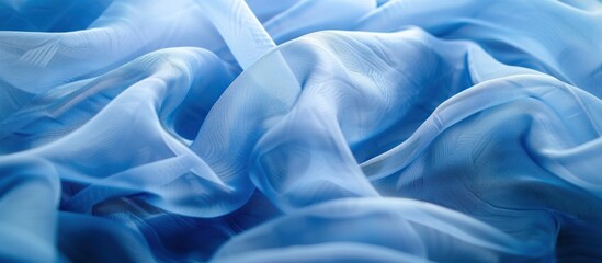 Blue Fabric Texture