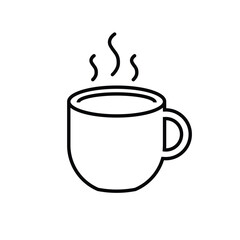 a cup of hot coffee or tea Icon