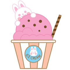 cute animal ice cream