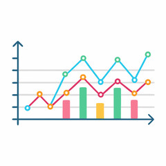 data visualization and infographics vectors, bar graphs, bar chart vectors, minimal horizontal