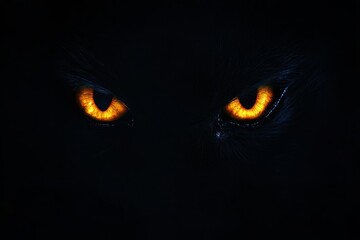 animal eyes in the dark