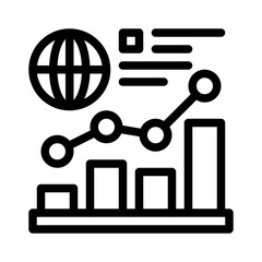 data trends line icon