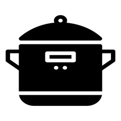 cooking glyph icon