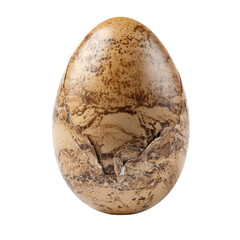 Realistic Decorative Stone Egg with Intricate Textures and Patterns