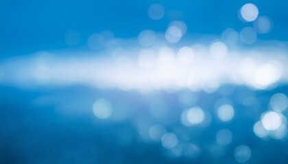 blue bokeh abstract background