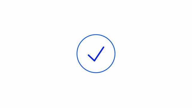 Face Id Icon  animation on white background, face id unlock animated, verify face id with alpha channel.
