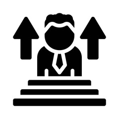 promotion glyph icon