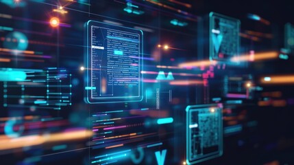 A digital screen showing an online document with comments and shared access