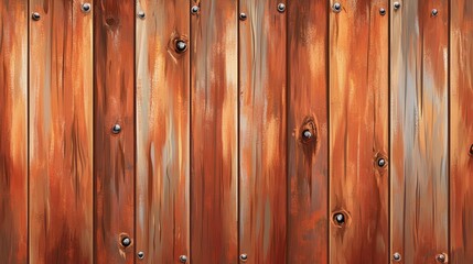 Fototapeta premium Rustic Wooden Plank Background Texture