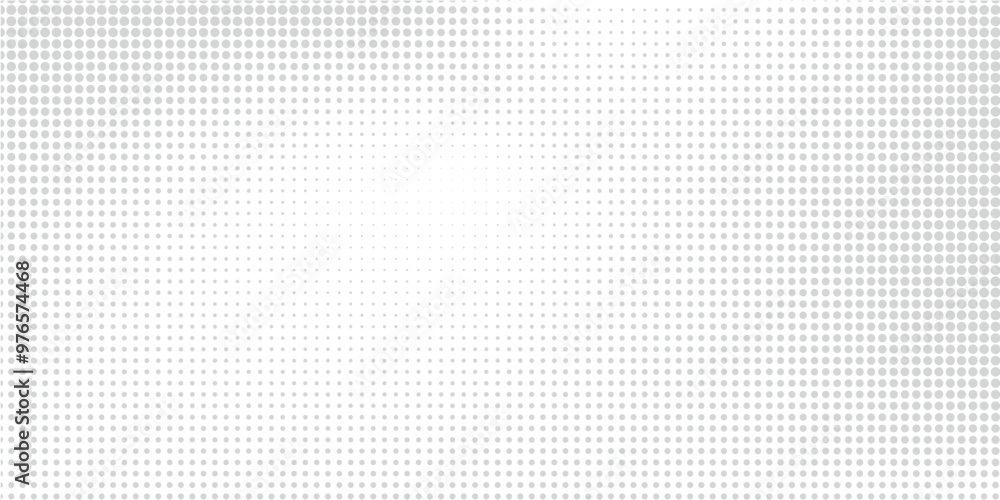 Poster abstract white and gray gradient background.halftone dots design background.vector illustration.