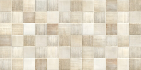 Rustic Beige Tile Pattern: A seamless, high-resolution image of a beige tile pattern, showcasing a rustic woodgrain texture. Perfect for interior design, architectural visualization, and commercial pr