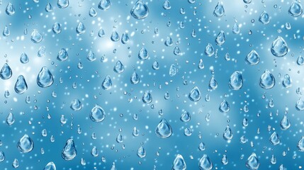 Water Drops Abstract Background Texture