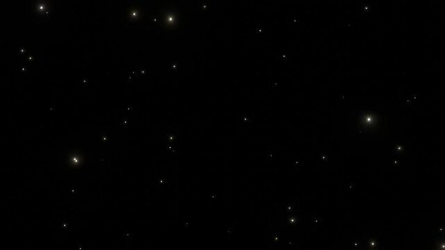 little white luminous spores animation
