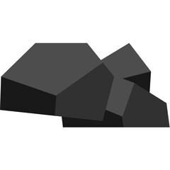 Black Charcoal Illustration