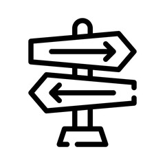 direction line icon