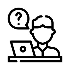 support line icon