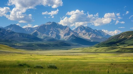 A beautiful shot of the Colorado Rockies with dramatic peaks and valleys