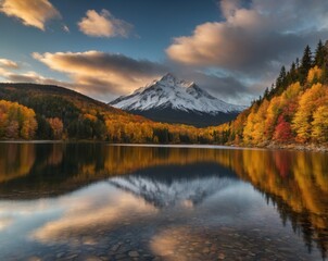 autumn in the mountains