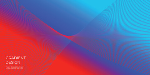 Vibrant gradient background vector. Abstract trendy modern design wallpaper for landing page, covers, Brochures, flyers, Presentations, Banner. Vector illustration.
