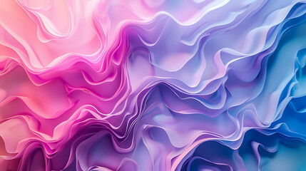 Fototapeta premium Abstract background of colorful waves and curves.