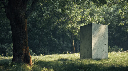 Concrete Block Forest.
