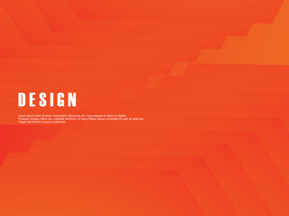 Abstract gradient poster background vector. Minimalist style cover template with dynamic perspective 3d geometric prism shape. Ideal design for social media, covers, banners, flyers, etc.