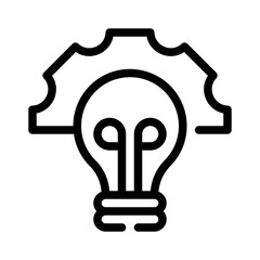 innovation line icon