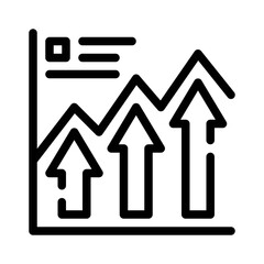 growth line icon