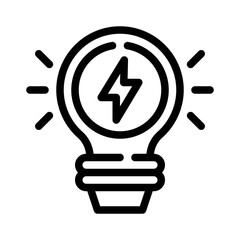 idea line icon