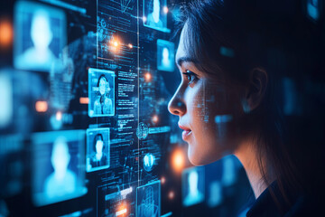 AI-powered chatbot screening job candidates in real-time
