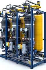 A complete set of pipeline gas storage tank models
