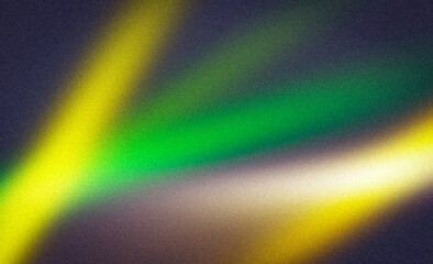 Grainy gradient background green orange abstract glowing color wave black backdrop, noise texture banner poster header design, banner