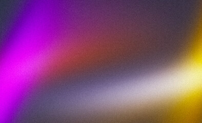 Grainy gradient background magenta gray green abstract glowing color wave black backdrop, noise texture banner poster header design, banner