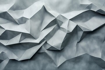 Fototapeta premium Grey paper texture background, abstract blank grey background , ai