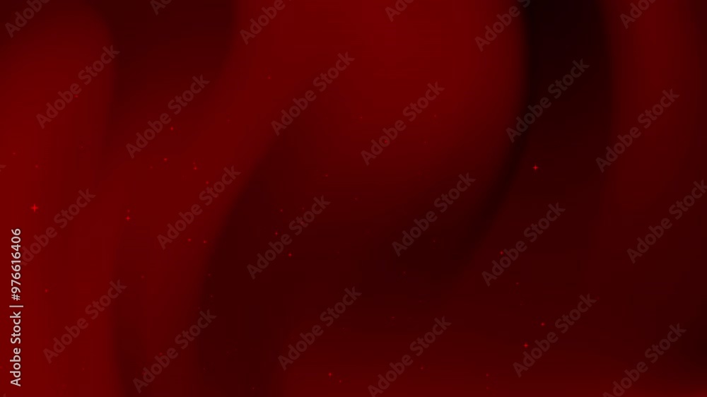 Poster dark red gradient background with subtle wave and scattered stars. suitable for festive event invita