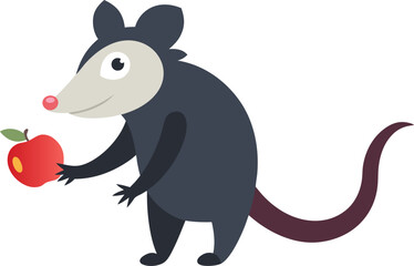 strong imaginary vector illustration art.