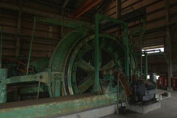 三池炭鉱三川坑「第一巻揚機室跡」