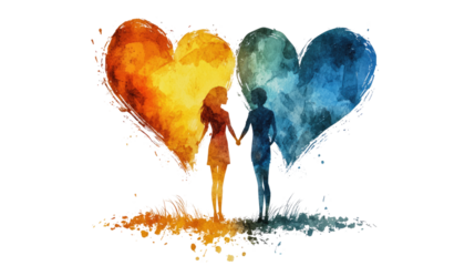 abstract watercolor hand painted background