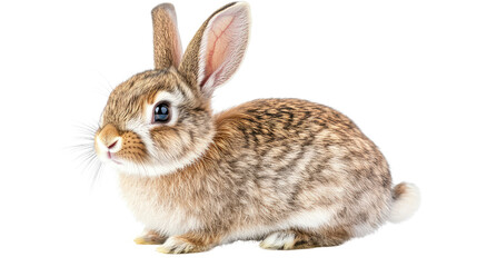Fototapeta premium rabbit isolated on white background