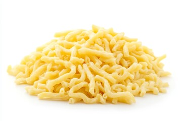 German Kasespatzle Noodles are a classic comfort food made with egg noodles, cheese, and butter. This dish is typically served with a side of sauerkraut or a green salad. It is a hearty and flavorful 