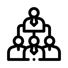 coordination line icon