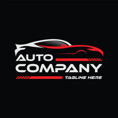 Sport Car logo template, a perfect logo for businesses related to the automotive industry.