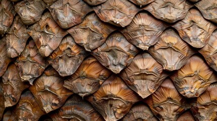 Close-up of Pine Cone Texture